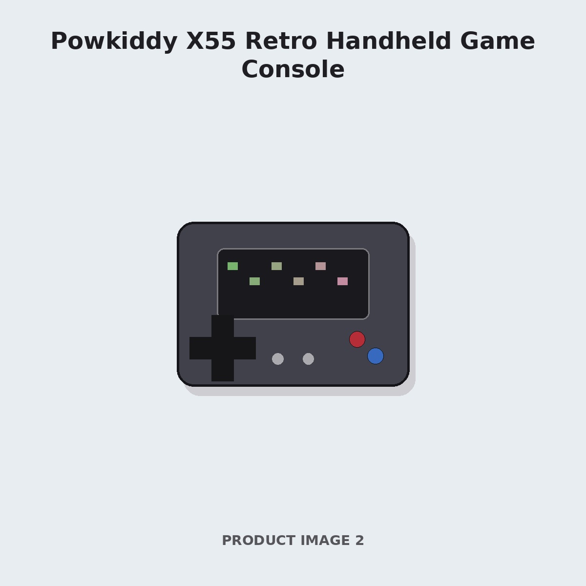 Powkiddy X55 Retro Handheld Game Console thumbnail 2