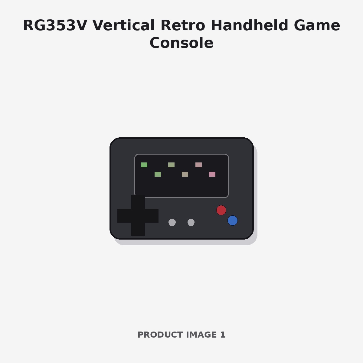 RG353V Vertical Retro Handheld Game Console