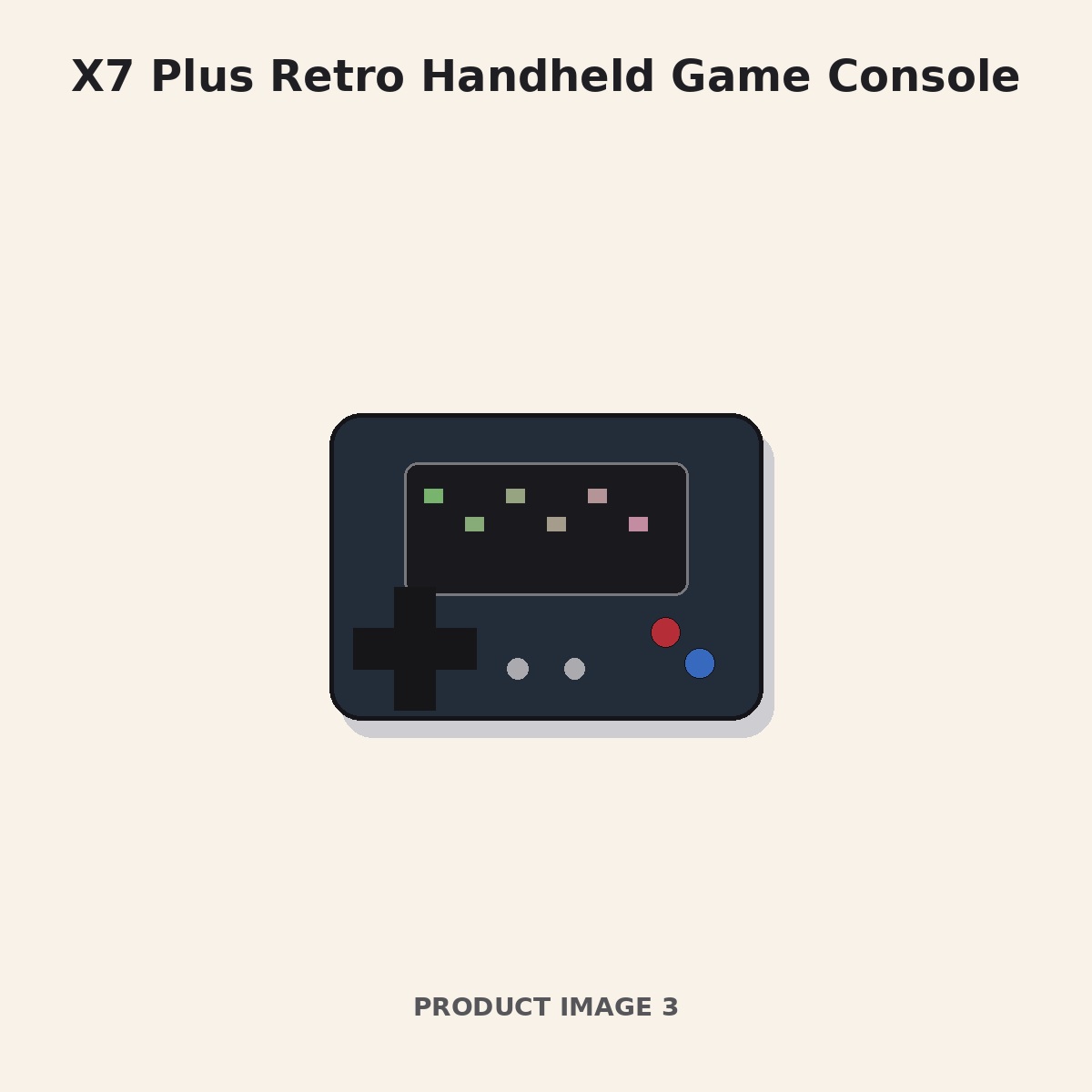 X7 Plus Retro Handheld Game Console thumbnail 3